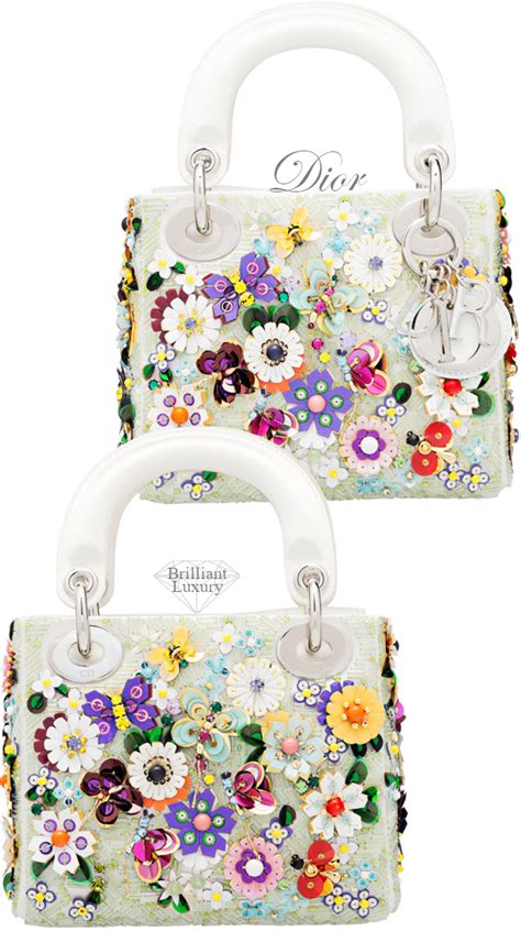 dior white flower bag|dior white leather bag.